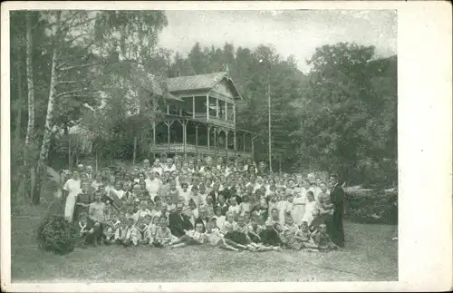 Ak Hainfeld in Niederösterreich, Salzerbad, Vacantie-Oord der Evangelische Centraal-Vereenigung