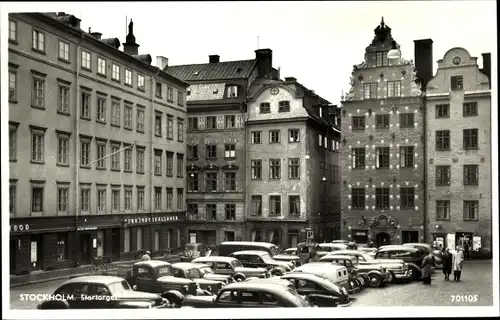 Ak Stockholm Schweden, Stortorget