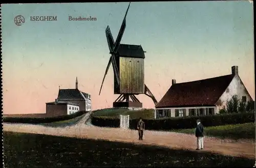 Ak Izegem Iseghem Westflandern, Boschmolen