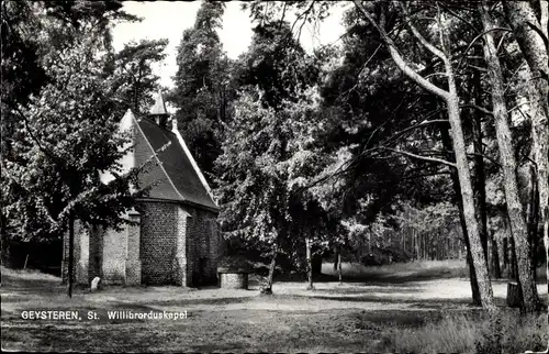 Ak Geysteren Geijsteren Limburg Niederlande, St. Willibrorduskapel