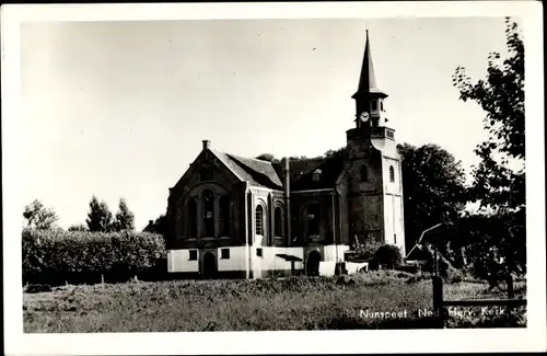 Ak Nunspeet Gelderland, Ned. Herv. Kerk