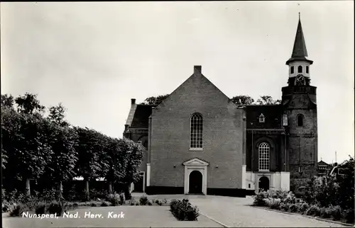 Ak Nunspeet Gelderland, Ned. Herv. Kerk