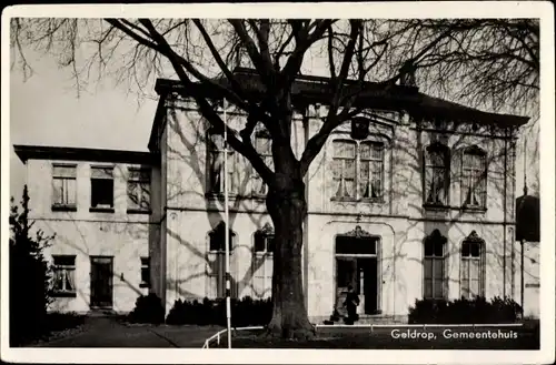 Ak Geldrop Nordbrabant Niederlande, Gemeentehuis