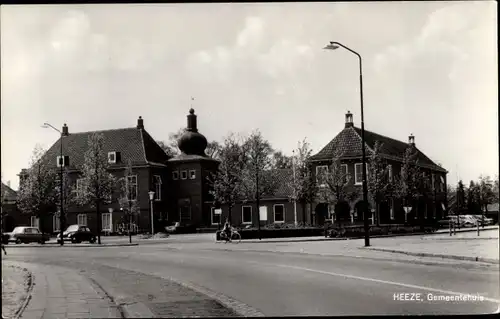 Ak Heeze Nordbrabant, Gemeentehuis