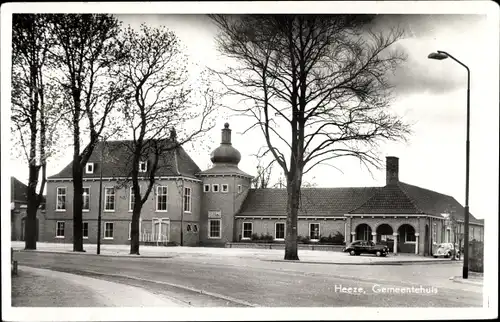 Ak Heeze Nordbrabant, Gemeentehuis