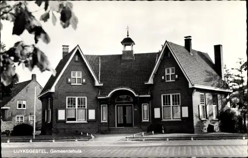 Ak Luyksgestel Nordbrabant, Gemeentehuis
