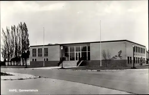 Ak Haps Nordbrabant, Gemeentehuis