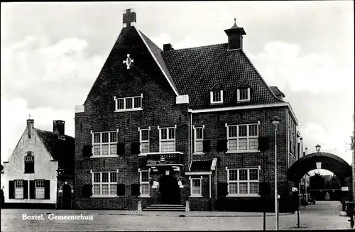 Ak Boxtel Nordbrabant Niederlande, Gemeentehuis