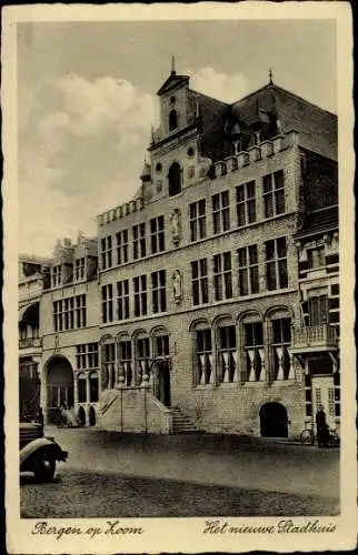 Ak Bergen op Zoom Nordbrabant Niederlande, Het nieuwe Stadhuis