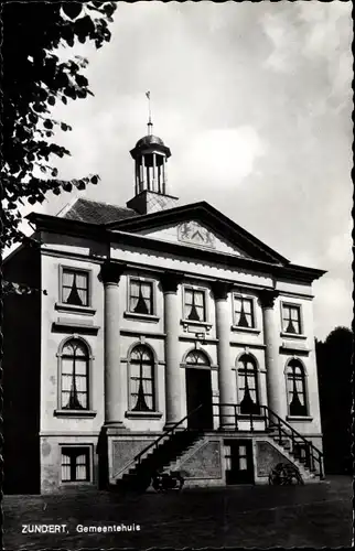 Ak Zundert Nordbrabant Niederlande, Gemeentehuis