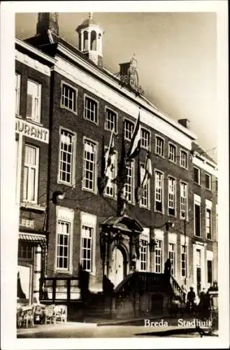 Ak Breda Nordbrabant Niederlande, Stadhuis