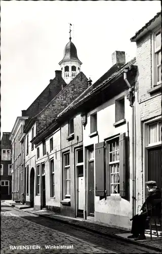 Ak Ravenstein Nordbrabant Niederlande, Winkelstraat