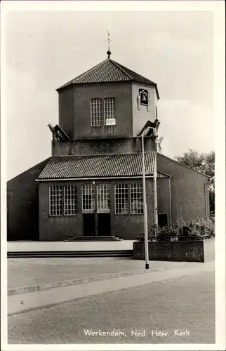 Ak Werkendam Nordbrabant, Ned. Herv. Kerk