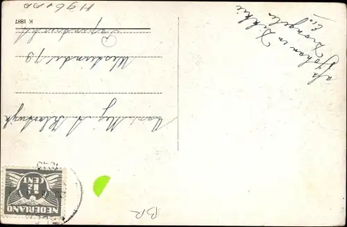 Ak Waalwijk Nordbrabant Niederlande, R. K. Kerk St. Jan Baptist