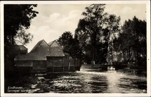 Ak Eindhoven Nordbrabant Niederlande, Genneper Watermolen