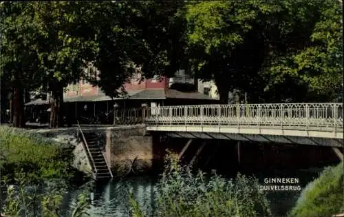 Ak Ginneken en Bavel Nordbrabant, Duivelsbrug