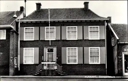 Ak Fijnaart Moerdijk Nordbrabant Niederlande, Gemeentehuis