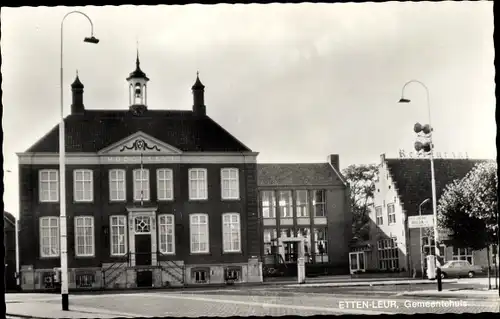 Ak Etten Leur Nordbrabant, Gemeentehuis