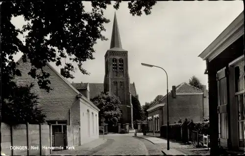 Ak Dongen Nordbrabant Niederlande, Ned. Hervormde Kerk