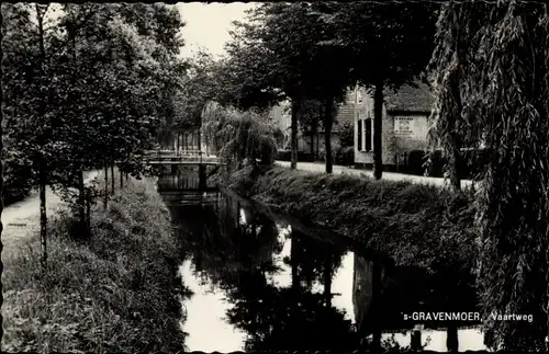 Ak 's Gravenmoer Nordbrabant, Vaartweg