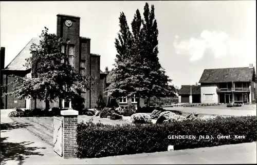 Ak Genderen Nordbrabant, Geref. Kerk