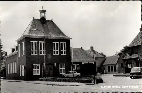 Ak Alphen Chaam Nordbrabant Niederlande, Gemeentehuis
