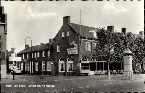 Ak Baarle Nassau Nordbrabant, Hotel De Engel Singel