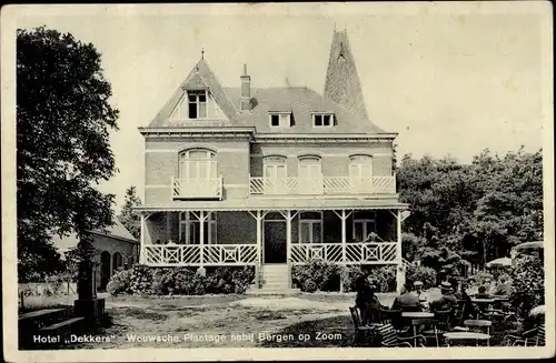 Ak Wouwse Plantage Nordbrabant, Hotel Dekkers