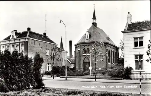 Ak Waalwijk Nordbrabant Niederlande, Ned. Herv. Kerk Baardwijk