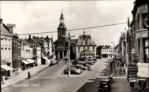 Ak Roosendaal Nordbrabant Niederlande, Markt