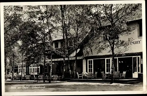 Ak Udenhout Nordbrabant, Hotel-Cafe Bosch en Duin