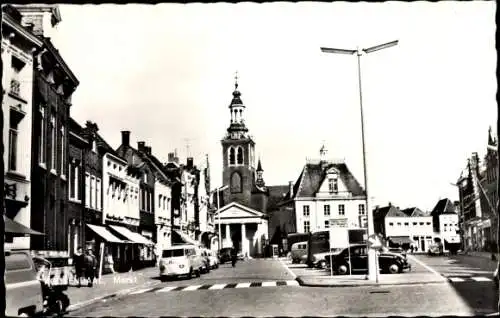 Ak Roosendaal Nordbrabant Niederlande, Markt