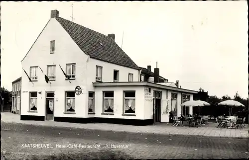 Ak Kaatsheuvel Nordbrabant, Hotel-Cafe-Restaurant 't Hoventje, v. Heeswijkstraat 1