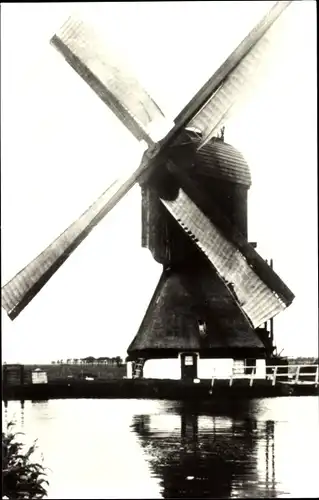 Ak Bleskensgraaf Molenlanden Südholland, Kleine Molen, Polder Brandwijk