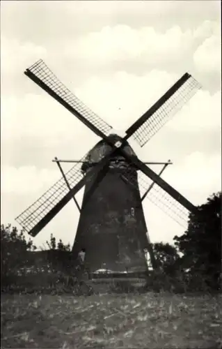 Ak Mijnsheerenland Südholland, Polder Het Westmaas Nieuwland