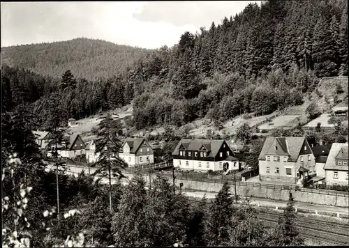 Ak Antonsthal Breitenbrunn im Erzgebirge, Teilansicht