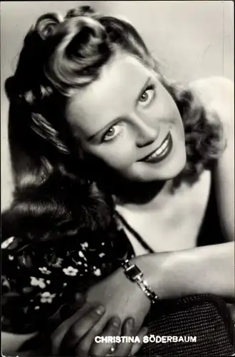 Ak Schauspielerin Kristina Söderbaum, Portrait