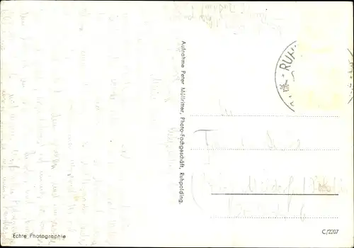 Ak Ruhpolding in Oberbayern, Panorama