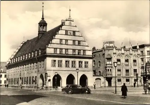 Ak Greifswald in Mecklenburg Vorpommern, Rathaus