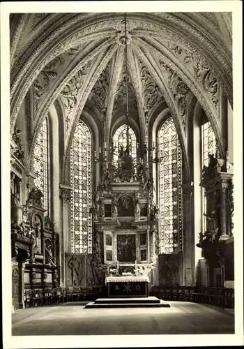 Ak Celle in Niedersachsen, Stadtkirche, Altar, Inneres