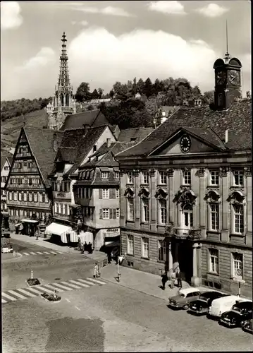 Ak Esslingen am Neckar, Rathaus