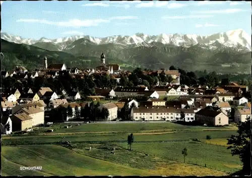 Ak Schongau in Oberbayern, Panorama