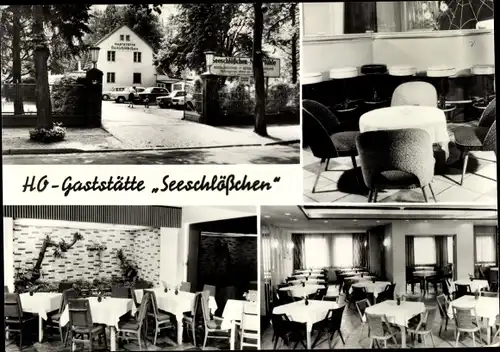Ak Königs Wusterhausen in Brandenburg, HO Gaststätte Seeschlößchen
