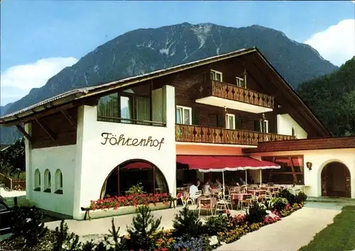 Ak Farchant Oberbayern, Hotel-Restaurant Föhrenhof