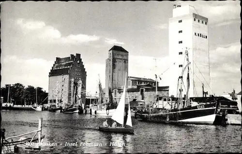Ak Insel Fehmarn Ostholstein, Hafen Burgstaaken, H. Kölln