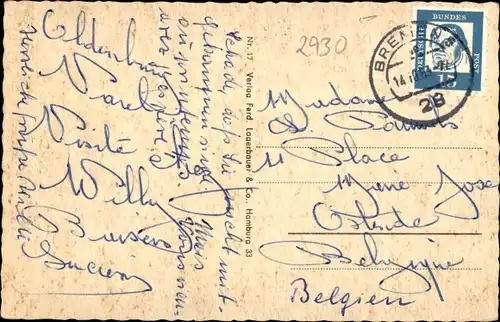 Ak Varel in Oldenburg Jadebusen, Kirche, Hafen, Mühlenteich, Mühle, Windallee