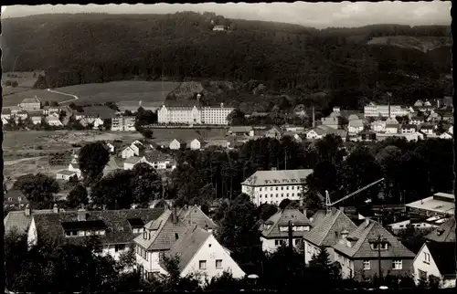 Ak Bad Driburg in Westfalen, Blick über die Dächer, Missionshaus St. Xaver