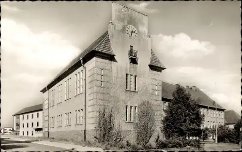 Ak Walsrode in der Lüneburger Heide, Gymnasium