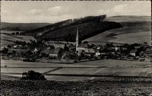 Ak Bad Salzdetfurth in Niedersachsen, Blick auf den Ort, Kirche, Felder