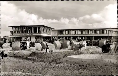 Ak Nordseebad Döse Cuxhaven, Strandhaus